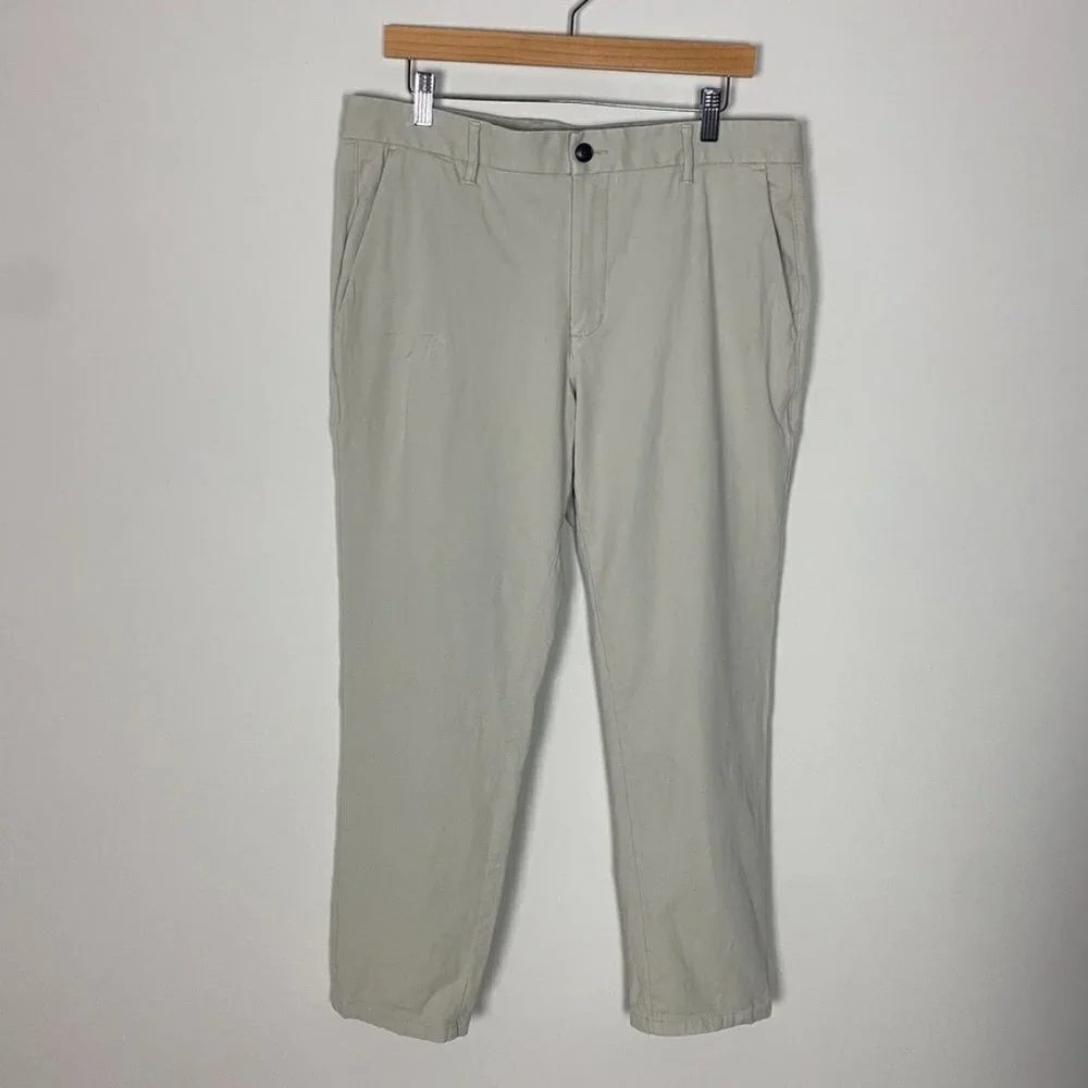 Everlane The Performance Chino Pants Stone Mens 34x30